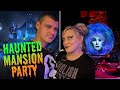 We Went To A Party INSIDE The Haunted Mansion | Disney World's Magic Kingdom Halfway To Halloween