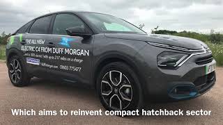 Duff Morgan Citroën e-C4 Road Test Review