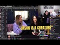 JasonTheWeen Reacts to TinaKitten & QTCinderella Saying they CANT Imagine Jason RIZZING Woman