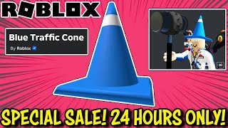 SPECIAL ROBLOX SALE: Get This BLUE TRAFFIC CONE NOW - 24 HOURS ONLY!