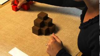 Backtracking during Cube Root (Montessori Elementary Math)