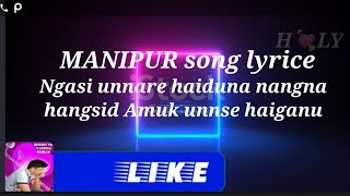 Ngasi unnare haiduna nangna song lyrice manipur