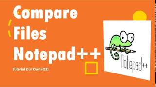 Compare two text files in Notepad++