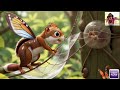 The Brave Little Squirrel By Siri Tales | Moral Stories for Kids| Fairy Tales #kidsstories