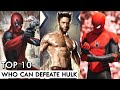 Top 10 Characters Who Can Defeat Hulk | Explained In Hindi | BNN Review