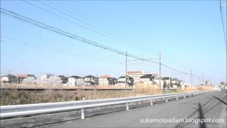 秩父鉄道7500系ひろせ野鳥の森から発車