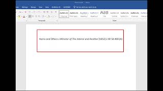 Searching LexisNexis for Case Law