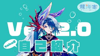 【 自己紹介 】新人Vtuber兼Vsinger龍海言Live2dバージョンアップ【はじめまして】