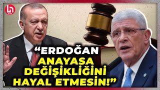 İYİ Partili Müsavat Dervişoğlu'ndan Erdoğan'a rest: Topyekûn anayasa değişikliğine karşıyız!