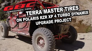 GBC Terra Master Tires on Polaris RZR XP 4 Turbo Dynamix Upgrade Project