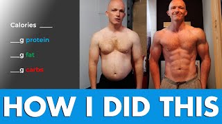 The Exact Fat Loss Diet I Used (FOLLOW ALONG!)