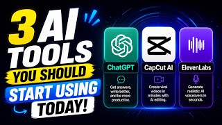 3 AI Tools You Should Start Using Today 🔥