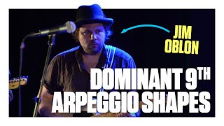 Jim Oblon: Implying dominant 9th chords with arpeggios