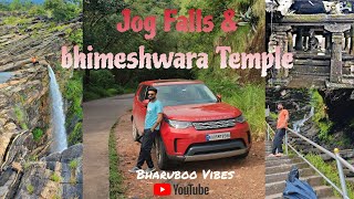 jog falls & Bhimeshwar falls & temple travel vlog | mungaru male 1&2 shooting location