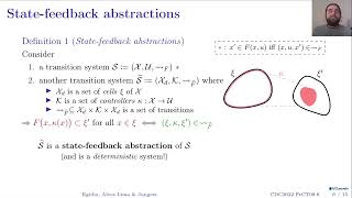 State-feedback Abstractions for Piecewise-affine Systems (IEEE-CDC 2022)