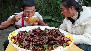 Buy two catties of duck liver and duck kidney for 11 yuan