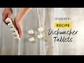 DIY All-Natural Dishwasher Detergent Tablets