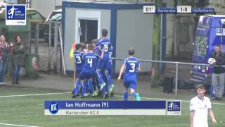 B-Junioren - Karlsruher SC 2 vs. TSG 1899 Hoffenheim 2 1:0 - Ian Hoffmann