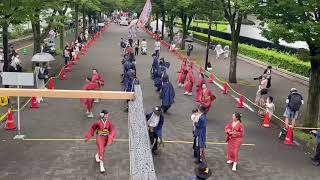 【祭会】「御一新」原宿表参道元氣祭スーパーよさこい NHK前ストリート(3パレ目)_20220828 #スパよさ