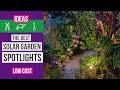 Solar garden lighting ideas - installation & results