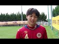 ２０２２年 ４月１０日 九州産業大学付属九州高等学校サッカー部 選手インタビュー