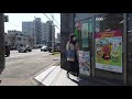 【4k】2021 日本 北海道 札幌市 豊平区 美園 → 平岸 → 中の島 散策【binaural audio】