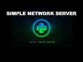 Simple Network Server - Python Programming