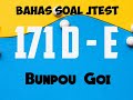 Pembahasan Soal #JTEST171 #levelDE #N3 #N4 Bunpou