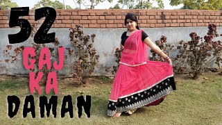 52 Gaj Ka Daman//Dance Video//Cover By Kriti Singh Official #RenukaPanwar #MukeshJaji #Haryanvi