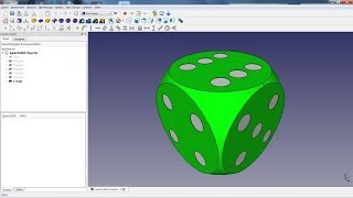 FreeCAD Tutorial 03 - Spielwürfel