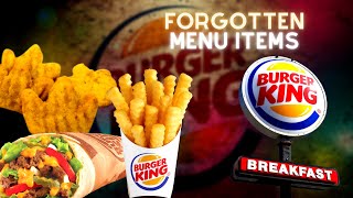 Top 15 Discontinued  Burger King Items