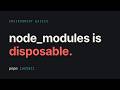 node_modules and Lockfiles