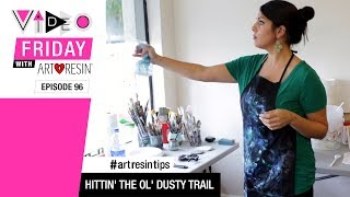 Dust Prevention Tips With Resin Artist Alexis Puleio