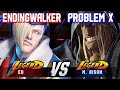 SF6 ▰ ENDINGWALKER (Ed) vs PROBLEM X (M.Bison) ▰ High Level Gameplay