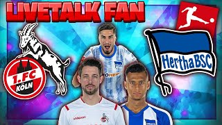🔴HERTHA BSC WATCHALONG RE-LIVE | 1. FC Köln gegen Hertha BSC | Bundesliga | FAN-Kommentar