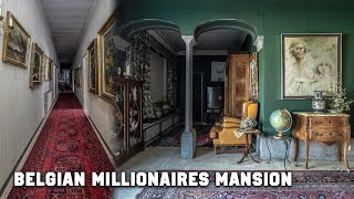 Abandoned millionaires mansion of a Belgian doctor (INCREDIBLE FIND)