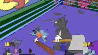 Simpsons Wrestling, PSX, Bonus Match Up  Itchy vs Scratchy