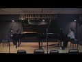 Piazzola, Libertango (for 2 Pianos)–performed by Jennifer Cruz, 1st piano and Nancy Woo, 2nd piano