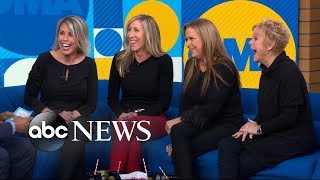 4 long-lost sisters reconnect live on 'GMA'