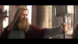 Thor meets his mom and gets his hammer back Scene - Avengers: Endgame (2019)