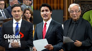Trudeau seen as “clown” after Canada House Speaker resigns over Nazi unit veteran tribute: Poilievre