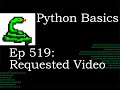 Python Basics Requested Video Functools Reduce Function