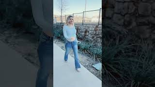 Trending Model #ootd #blonde #fashion #jeans #cowgirl #shortvideo #shortsfeed #dance