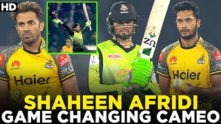 Shaheen Shah Afridi Game Changing Cameo | Lahore Qalandars vs Peshawar Zalmi | HBL PSL | ML2A