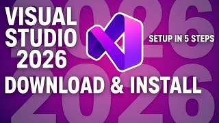 Visual Studio 2026 Installation Made EASY! 🚀 (Step-by-Step Guide)