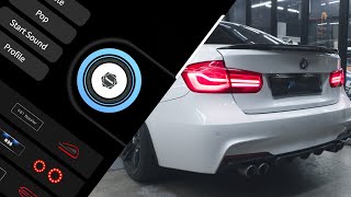 BMW 320d JSR  소리박 신형 사운드부스터 져스트 Xhaust  전자식 배기음 모바일 컨트롤 영상 무브모터스