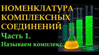 Номенклатура комплексных соединений. Учимся составлять название по формуле.