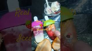 #How to make Fresh Fruit Popsicle #REAL Fruit Icecream 100% Pure #Punjabi Kitchen Recipe