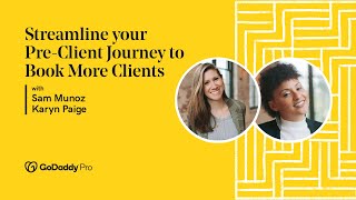 Streamline your Pre-Client Journey to Book More Clients