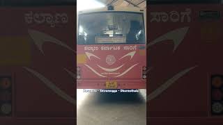 KKRTC || Hosapete - Dharmasthala || SF Service || Via Harihar, Shimoga